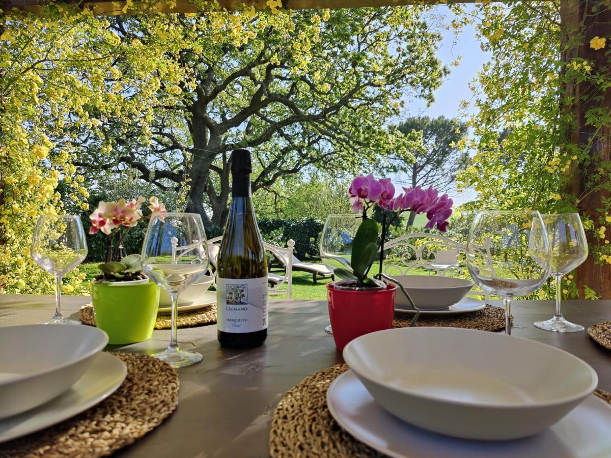 Ca' Le Cerque, Villa Surrounded By The Marche Nature ฟอสซอมโบรเน ภายนอก รูปภาพ