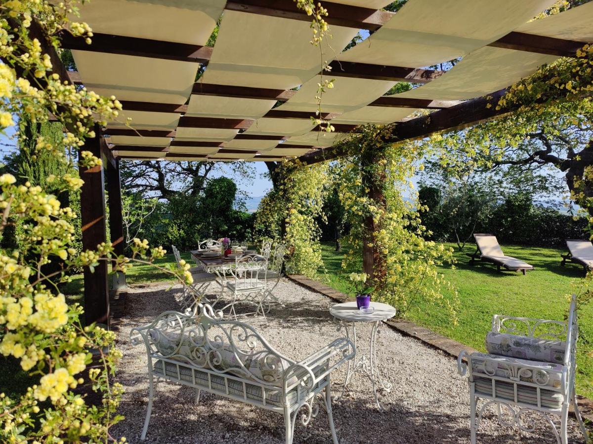 Ca' Le Cerque, Villa Surrounded By The Marche Nature ฟอสซอมโบรเน ภายนอก รูปภาพ