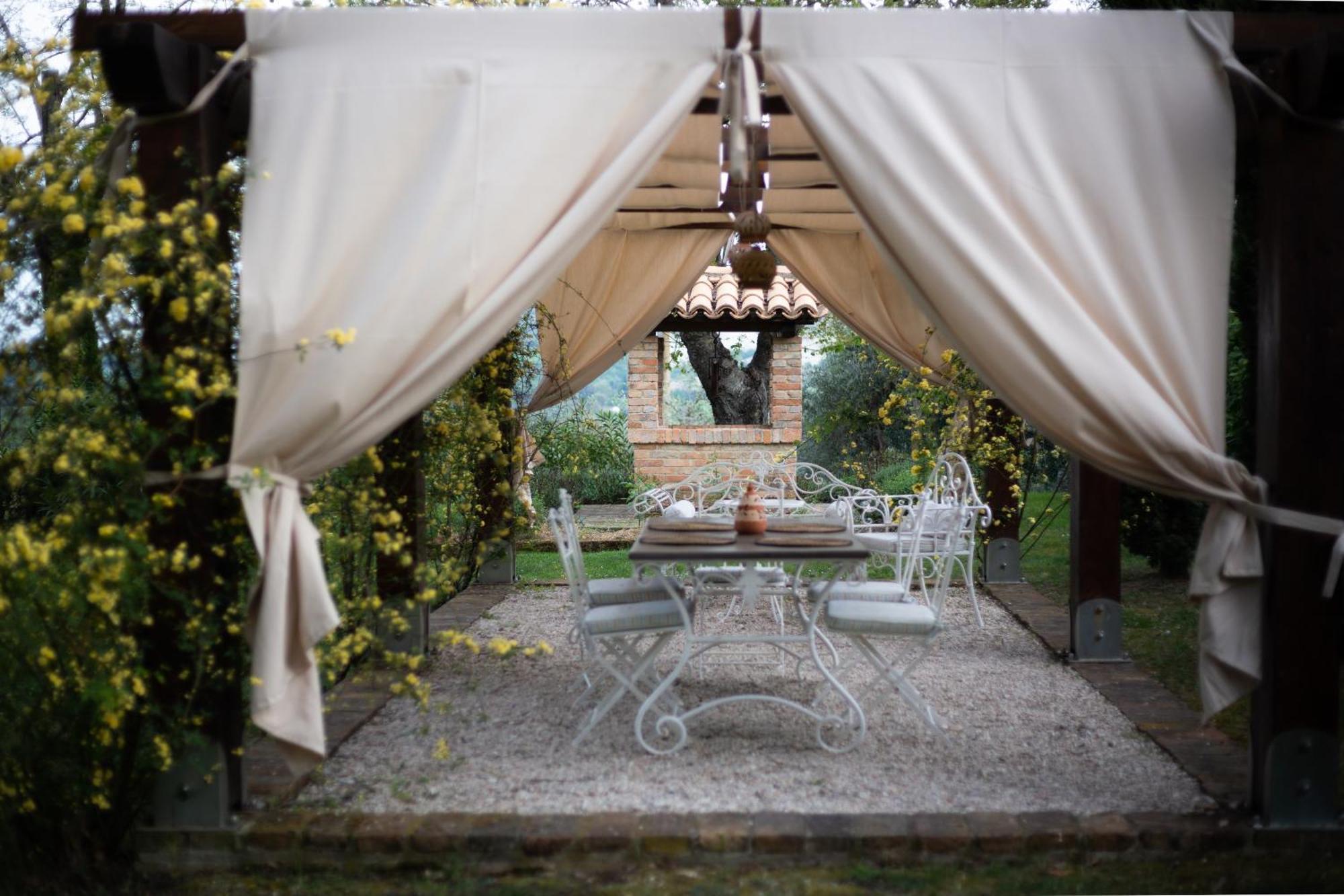 Ca' Le Cerque, Villa Surrounded By The Marche Nature ฟอสซอมโบรเน ภายนอก รูปภาพ