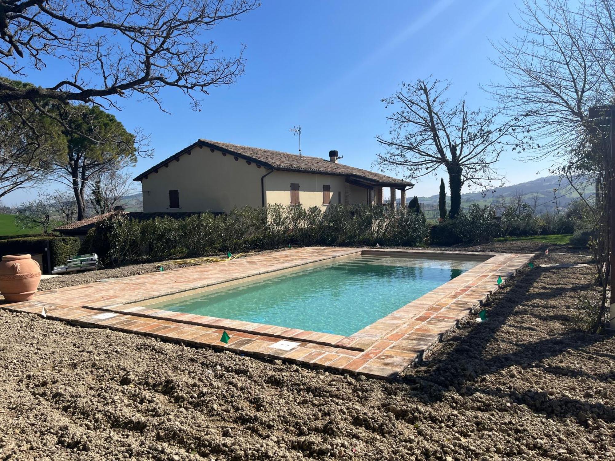 Ca' Le Cerque, Villa Surrounded By The Marche Nature ฟอสซอมโบรเน ภายนอก รูปภาพ