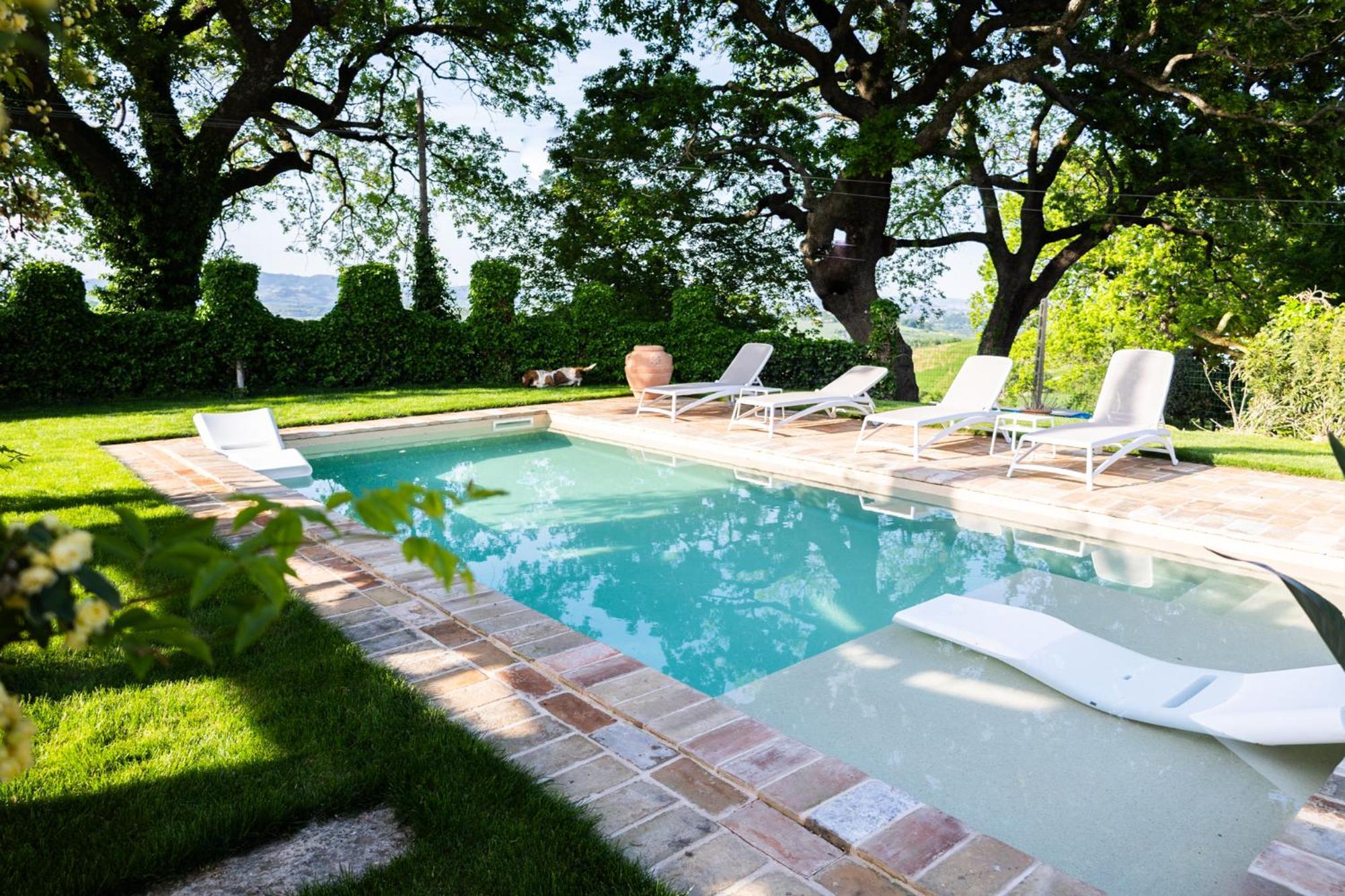 Ca' Le Cerque, Villa Surrounded By The Marche Nature ฟอสซอมโบรเน ภายนอก รูปภาพ
