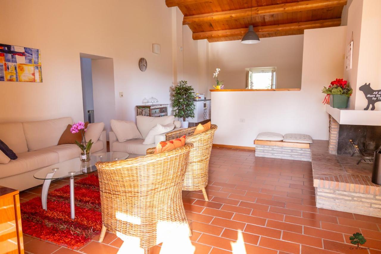 Ca' Le Cerque, Villa Surrounded By The Marche Nature ฟอสซอมโบรเน ภายนอก รูปภาพ